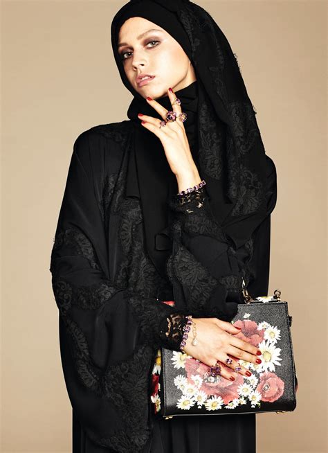 dolce gabbana hijab|dolce and gabbana abaya.